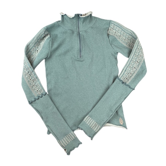 Free People Tops - Free People Pine Green Pullover